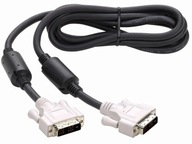 Káblový kábel DVI - DVI + filtre - 1,8m