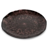 Sklenený dekoratívny tanier Pati (03) (Fi) 31x2cm B