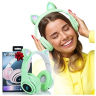 Slúchadlá na uši pre deti LED OSVETLENIE CAT EARS Slúchadlá na uši pre deti LED OSVETLENIE CAT EARS