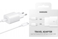 ORIGINÁLNA RÝCHLA NABÍJAČKA SAMSUNG 25W USBC KÁBEL ORIGINÁLNA RÝCHLA NABÍJAČKA SAMSUNG 25W USBC KÁBEL