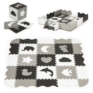 Penová podložka s plotom puzzle suchý bazén 25 kusov ECOTOYS Penová podložka s plotom puzzle suchý bazén 25 kusov ECOTOYS