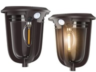LED solárne nástenné svietidlo, Twilight Motion Sensor LED solárne nástenné svietidlo, Twilight Motion Sensor