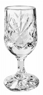 Krištáľové poháre na vodku 25 ml Ananás 6 ks