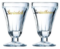 Podvádzané poháre Golden svedkovia 15ml svadobné Podvádzané poháre Golden svedkovia 15ml svadobné