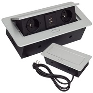 ZÁSUVKA ZAKÁZANÁ V POČTE + 2 USB ZÁSUVKY ZÁSUVKA ZAKÁZANÁ V POČTE + 2 USB ZÁSUVKY