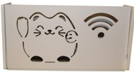 Dekoračná závesná polica pre WiFi router Dekoračná závesná polica pre WiFi router