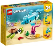 LEGO Creator DELFIN A KORYTNAČKA 31128