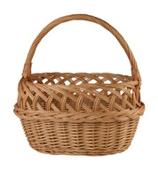 Prútený nákupný košík PICNIC MUSHROOM prelamovaný XL Prútený nákupný košík PICNIC MUSHROOM prelamovaný XL