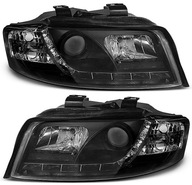Predné svetlá Sada svetiel Čierne LED Audi a4 b6 8e 0