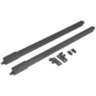 VERTEX L-400 EMUCA lišty zásuviek - antracit VERTEX L-400 EMUCA lišty zásuviek - antracit