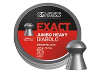 JSB EXACT JUMBO HEAVY pelety kal.5,53 mm 500 ks JSB EXACT JUMBO HEAVY pelety kal.5,53 mm 500 ks