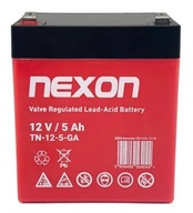 Nexon TN-GEL-5 gélová batéria 12V 5Ah - hlboké vybitie a prevádzka