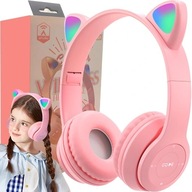 BLUETOOTH SLÚCHADLÁ PRE DETI RGB LED MAČACIE UŠI BLUETOOTH SLÚCHADLÁ PRE DETI RGB LED MAČACIE UŠI