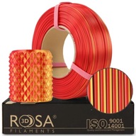Filamentová náplň PLA Magic Silk Rosa3D Fire Red 1kg