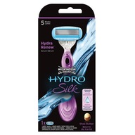 Holiaci strojček WILKINSON Hydro Silk s vymeniteľnými čepieľkami 1 ks Holiaci strojček WILKINSON Hydro Silk s vymeniteľnými čepieľkami 1 ks