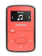 SanDisk Clip Jam 8GB MP3 červený audio prehrávač