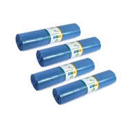Vrecia na odpadky, odpadové, 240L, modré, 40 ks Vrecia na odpadky, odpadové, 240L, modré, 40 ks
