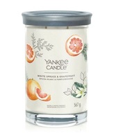 Pohárová sviečka White Smrek & Grapefruit Yankee Candle Signature 2 knôty Pohárová sviečka White Smrek & Grapefruit Yankee Candle Signature 2 knôty