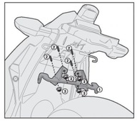 Adaptér Kappa Side Rack 4108KIT