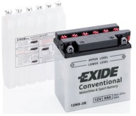 EXIDE BATÉRIA 12N9-3B 12V 9AH 85A EXIDE BATÉRIA 12N9-3B 12V 9AH 85A