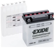 EXIDE BATÉRIA 12N9-3B 12V 9AH 85A