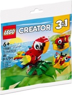 LEGO Creator 3 v 1 30581 Tropický papagáj / Ryba / Motýľ