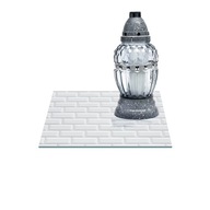 GLASS CRAFT RID 35x35cm Mur biela 243g GLASS CRAFT RID 35x35cm Mur biela 243g