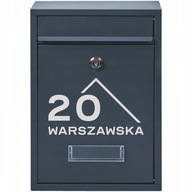 REBROVÁ ANTRACITOVÁ LISTINOVÁ SCHRÁNKA + VZORY S NÁPISOM REBROVÁ ANTRACITOVÁ LISTINOVÁ SCHRÁNKA + VZORY S NÁPISOM