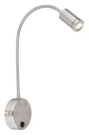 Strieborná stolná LED lampa MILLY Globo Strieborná stolná LED lampa MILLY Globo