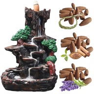 KERAMICKÝ KRB VOŇANÝ VODOPÁD KADIDLO AROMATERAPIA SPÄTNÝ PRÚD + KNOTY KERAMICKÝ KRB VOŇANÝ VODOPÁD KADIDLO AROMATERAPIA SPÄTNÝ PRÚD + KNOTY