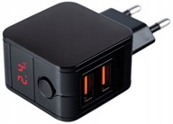 SIEŤOVÁ NABÍJAČKA pre telefón 2xUSB 2,4A AMPÉR SIEŤOVÁ NABÍJAČKA pre telefón 2xUSB 2,4A AMPÉR