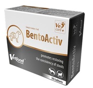 Vetfood bentoactiv 30 tab, hnačka, trávenie Vetfood bentoactiv 30 tab, hnačka, trávenie