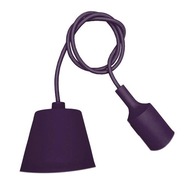 Závesné stropné svietidlo, presahové svietidlo 1m E27 fialová
