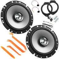 Výkonné reproduktory KENWOOD 165 mm adaptéry pre CHEVROLET Cobalt CADILLAC Escalade Výkonné reproduktory KENWOOD 165 mm adaptéry pre CHEVROLET Cobalt CADILLAC Escalade