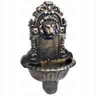Nástenná fontána s hlavou leva, bronz