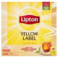 Yellow Label Tea 100 obálok s visačkou