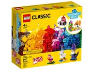 LEGO Classic Kreatívne priehľadné kocky 11013
