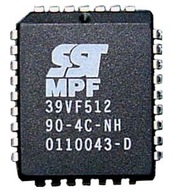 39VF512 PLCC32 SST paralelná flash pamäť -10ks 39VF512 PLCC32 SST paralelná flash pamäť -10ks