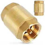Spätný ventil 1 PLUMB BRASS COUNTER Čerpadlo spätného potrubia vody Mosadz Spätný ventil 1 PLUMB BRASS COUNTER Čerpadlo spätného potrubia vody Mosadz