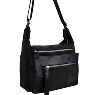 Dámska taška Športová taška Black Messenger Bag