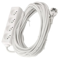 Predlžovací napájací pásik 4 Zásuvky 10m 16A 3680W 3*1,5 mm2 Bezp. Predlžovací napájací pásik 4 Zásuvky 10m 16A 3680W 3*1,5 mm2 Bezp.