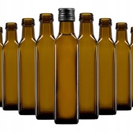 40x MARASCA SQUARE Fľaše 250 ml 0,25L na OLIVOVÝ OLEJ LIKÉRY HNEDÉ VÍNO 40x MARASCA SQUARE Fľaše 250 ml 0,25L na OLIVOVÝ OLEJ LIKÉRY HNEDÉ VÍNO
