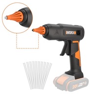 Akumulátorová lepiaca pištoľ 20V WORX WX045.9 Akumulátorová lepiaca pištoľ 20V WORX WX045.9