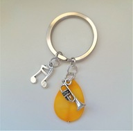 MUSICAL KEYRING TRUBETA NOTE MATKA PERLEJ HUDBY MUSICAL KEYRING TRUBETA NOTE MATKA PERLEJ HUDBY