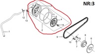 BOČNÝ KRYT VALCE KPL. Sym Track Runner 200 BOČNÝ KRYT VALCE KPL. Sym Track Runner 200