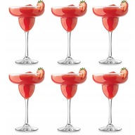 SADA 6 POHÁR 220 ML KOKTEJL NÁPOJ MARGARITA SADA 6 POHÁR 220 ML KOKTEJL NÁPOJ MARGARITA