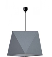 VEĽKÁ závesná lampa s tienidlom Diamond Grey VEĽKÁ závesná lampa s tienidlom Diamond Grey
