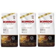 Kimbo Extra Cream 3x1kg kávových zŕn Kimbo Extra Cream 3x1kg kávových zŕn