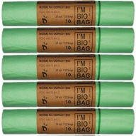KOMPOSTOVATEĽNÉ BIO VRECKÁ NA ODPAD 10L BIO 125 ks KOMPOSTOVATEĽNÉ BIO VRECKÁ NA ODPAD 10L BIO 125 ks