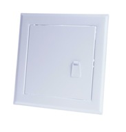 Revízne dvierka, kov, biela kľučka, 15x15 VOB02 Revízne dvierka, kov, biela kľučka, 15x15 VOB02